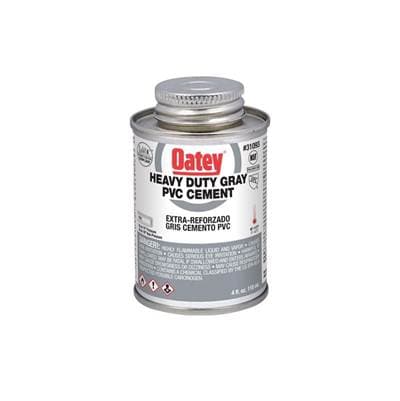 Oatey 4 Oz Pvc Heavy Duty Gray Cement by Oatey