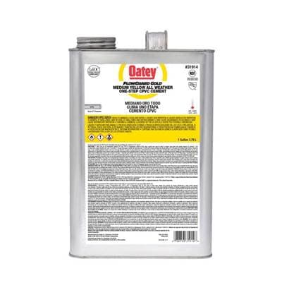 Oatey Gal Cpvc Flowguard Gold 1-Step Yellow by Oatey