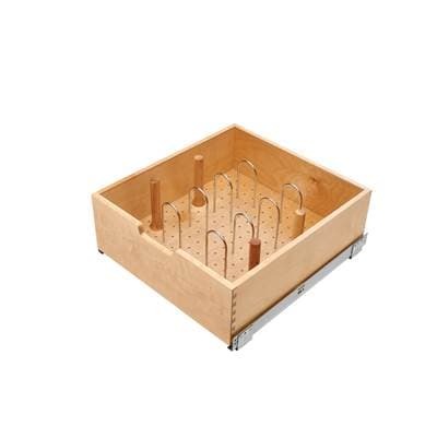 Rev-a-shelf Wood Base Cabinet Pull Out Drawers W/soft Close - Natural Maple