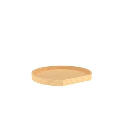 Rev-a-shelf Wood D-shape Lazy Susans for Corner Wall Cabinets W/swivel Bearing - Natural Maple