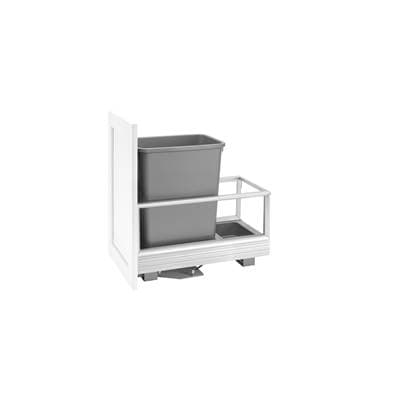 Rev-a-shelf Aluminum Pull Out Trash/waste Container with Soft Open/close