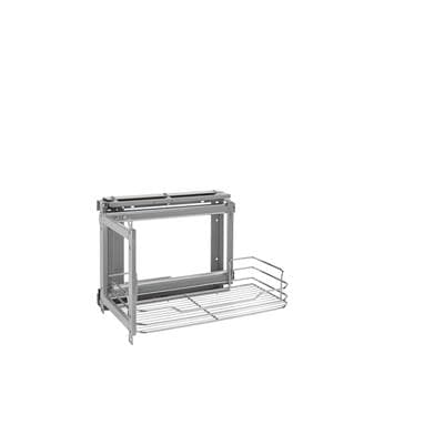 Rev-a-shelf Sliding Wall Cabinet Organizer for Above Refrigerator/wall Oven - Chrome