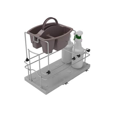 Rev-a-shelf Undersink Pull Out Cleaning Organizer W/soft Close - Silver