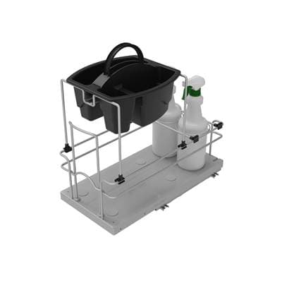 Rev-a-shelf Undersink Pull Out Cleaning Organizer W/soft Close - Silver