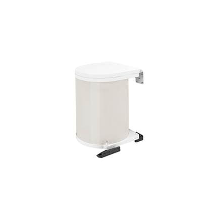 Rev-a-shelf Undersink Pivot Out Waste/trash Container - White by Rev-A-Shelf
