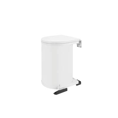 Rev-a-shelf Undersink Pivot Out Waste/trash Container - White by Rev-A-Shelf