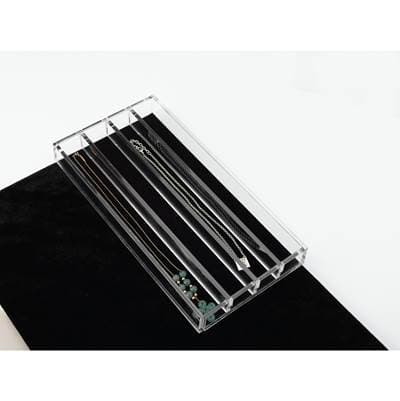 Rev-a-shelf Acrylic Jewelry Organizer to Use in Rev-a-shelf Closet Drawers - Translucent by Rev-A-Shelf