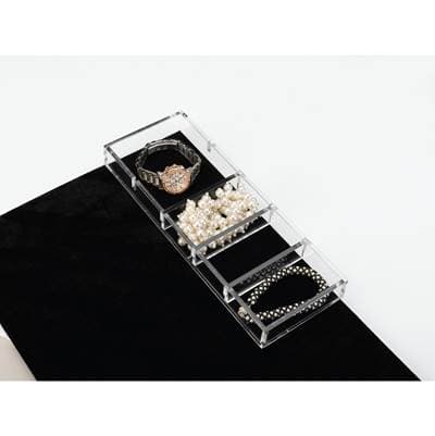 Rev-a-shelf Acrylic Jewelry Organizer to Use in Rev-a-shelf Closet Drawers - Translucent by Rev-A-Shelf