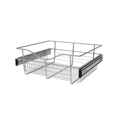 Rev-a-shelf 18'' W Closet Basket for Custom Closet Systems - Chrome