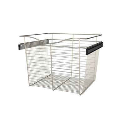 24'' W Closet Basket for Custom Closet Systems by Rev-A-Shelf
