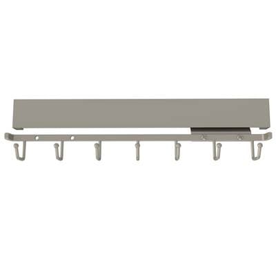 Rev-a-shelf Deluxe Slide Out Belt Rack for Custom Closet Systems - Satin Nickel by Rev-A-Shelf