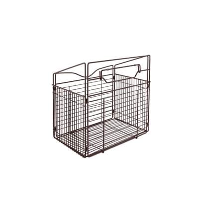Rev-a-shelf Steel Tilt Out Hamper for Custom Closet Systems - Oil Rubbed Bronze