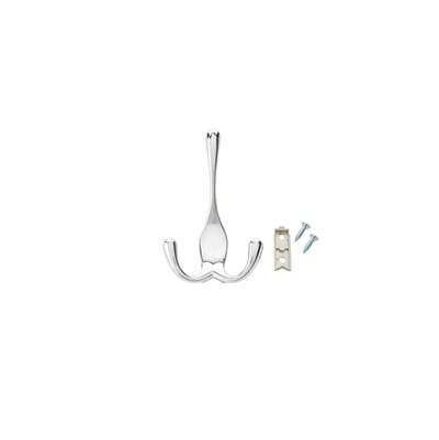 Rev-a-shelf 3-Way Decorative Wall/closet Panel Hook - Chrome
