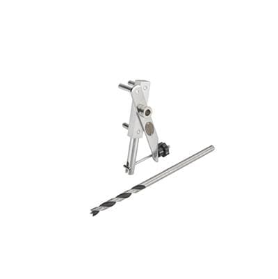 Rev-a-shelf Drill Guide for Rev-a-shelf CVRI Series Valet Rod Shelf Inserts - Silver