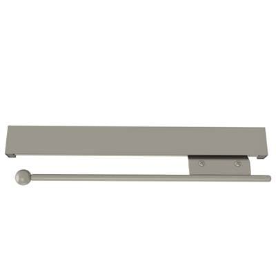 Rev-a-shelf Deluxe Sliding Valet Rod for Custom Closet Systems - Satin Nickel by Rev-A-Shelf