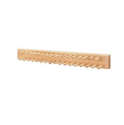 Rev-a-shelf 20 in Natural Side Mount Tie Rack - Natural Maple by Rev-A-Shelf
