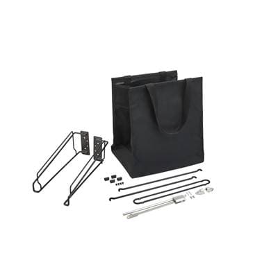 Rev-a-shelf Pull Out Cloth Hamper System for Custom Closet Systems - Black by Rev-A-Shelf