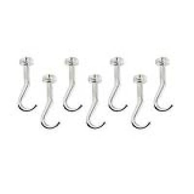 Rev-a-shelf Long Hooks Only for Glideware (7) - Nickel
