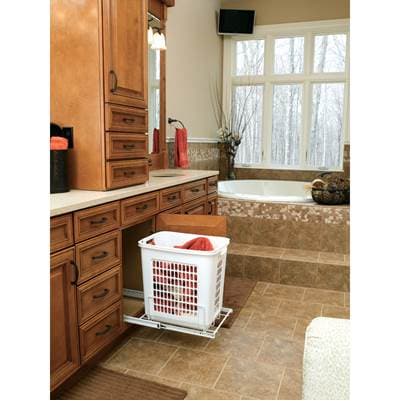 Rev-a-shelf Polymer Replacement Hamper for Rev-a-shelf HPRV Series - White by Rev-A-Shelf