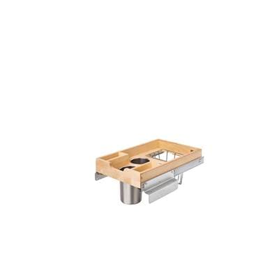 Rev-a-shelf Wood Base Cabinet Pull Out Organizer W/soft Close - Natural Maple by Rev-A-Shelf