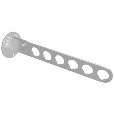 Adjustable Wall/Door Valet Hook for Laundry/Closet Systems