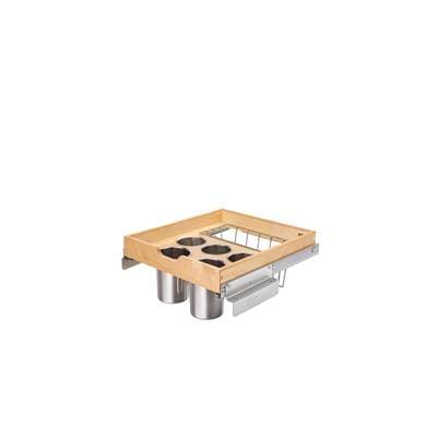 Rev-a-shelf Wood Base Cabinet Pull Out Organizer W/soft Close - Natural Maple