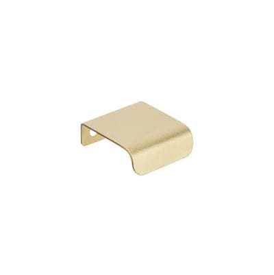 Richelieu America Contemporary Copper Edge Pull - 70 and 71 - Antimicrobial Brushed Nickel by Richelieu America