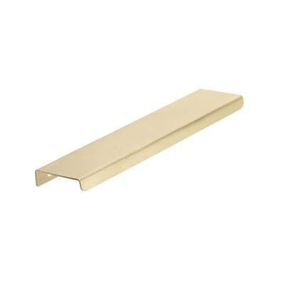 Richelieu America Contemporary Copper Edge Pull - 70 and 71 - Antimicrobial Brushed Nickel