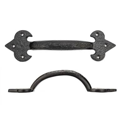 Richelieu America Traditional Forged Iron Pull - 9462 - Matte Black