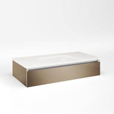 Cartesian, 36X7.5X18,Sat Brnz,Plumb, Snl