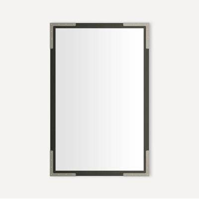 Robern Mirror, Industrial 2030, IR BLK, BR PEWT - Brushed Pewter by Robern