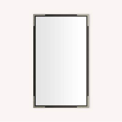 Robern CAB, Industrial 2440D4, IRN BLK, BR PEWT - Iron Black with Brushed Pewter by Robern