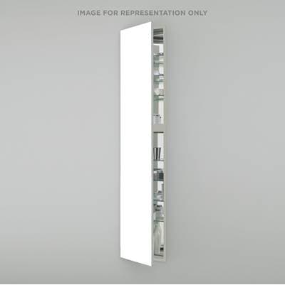 Robern M Series Cabinet, 16'' X 70'' X 8'', Full Length, Matte White, Left Hinge, Electric
