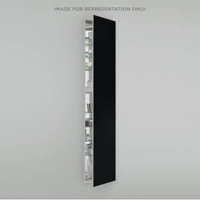 Robern M Series Cabinet, 20'' X 70'' X 6'', Full Length, Matte Black, Right Hinge, Electric by Robern