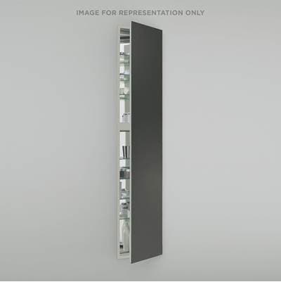 Robern M Series Cabinet, 20'' X 70'' X 8'', Full Length, Matte Gray, Right Hinge, Electric