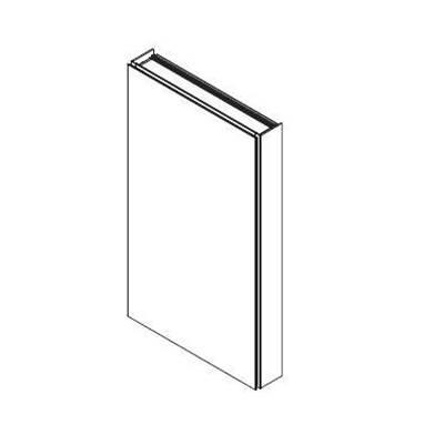 4 X 20'' PL Portray Side Mirror Kit For Surface Mounted Cabinets