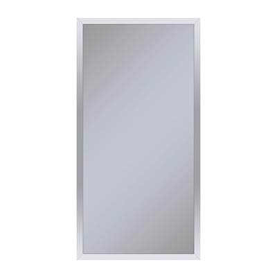 Robern Profiles Framed Cabinet, 16'' X 30'' X 4'', Chrome, Non-electric, Reversible Hinge by Robern