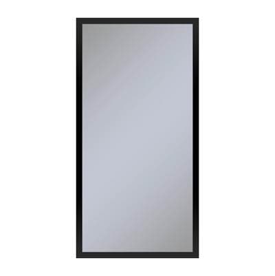 Robern Profiles Framed Cabinet, 16'' X 30'' X 4'', Matte Black, Non-electric, Reversible Hinge -... by Robern