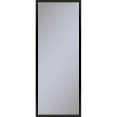 Robern Profiles Framed Cabinet, 16'' X 40'' X 4'', Matte Black, Electrical Outlet, USB Charging...