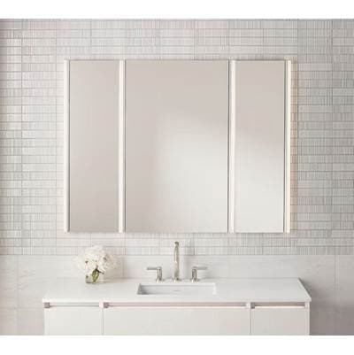 Robern PL Portray Medicine Cabinet with Bevel Edge Mirror, Slow-close Door - 12 X 30''