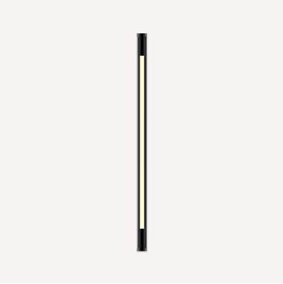 Robern 1.375''X30'',Round,Matte Blck,tenor