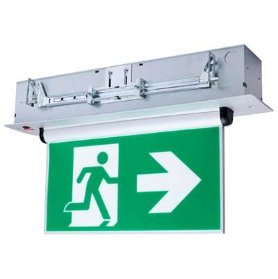 Satco Ex Sign-can-el-al - Brushed Aluminum by Satco