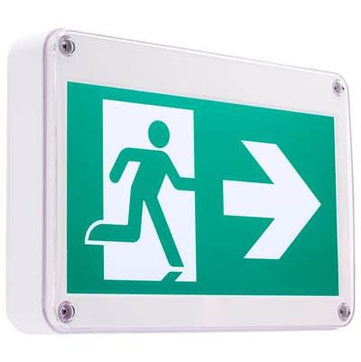 Satco Ex Sign-can-wet Lt - White