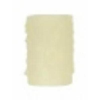 Satco 1-5/8'' Ivory Bees Wax Candle
