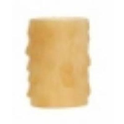 Satco 1-5/8'' Amber Bees Wax Candle by Satco