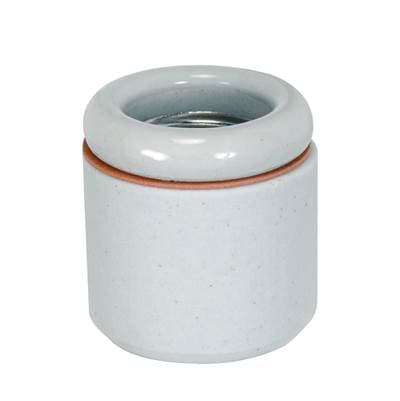 Satco 2 Pc Keyless Medium Base Socket - White by Satco