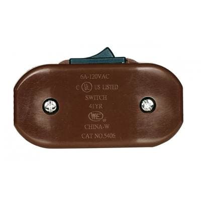 Satco Brown Heavy Duty Feed Thru Sw