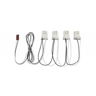 4 Light Ballast Bypass Wiring Har by Satco