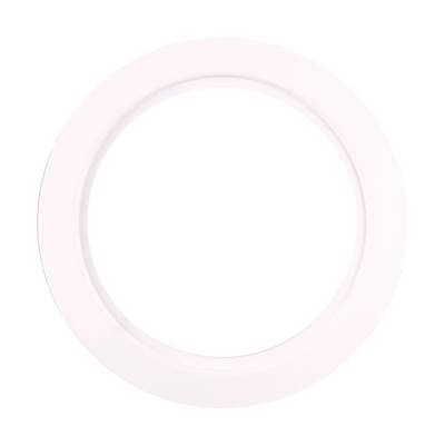 Satco Goof Ring 4''-Direct Wire Dl - White