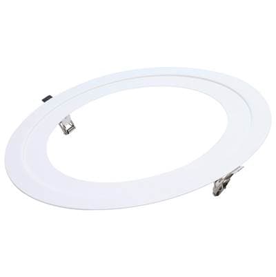 Satco 10'' Goof Ring for Remote Driver Installation - White by Satco